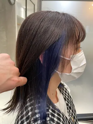 セミロング カラー 🦕小林 大地🦕のヘアスタイル
