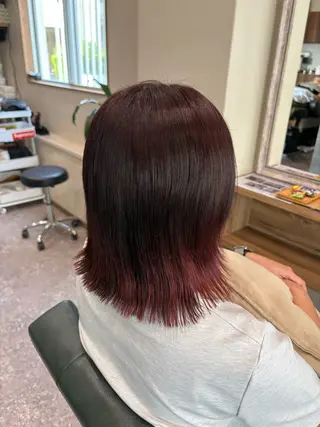 ミディアム 安谷屋 こはるのヘアスタイル