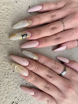 ロング ネイル ✴︎ Delightのネイルデザイン