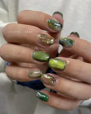 ネイル わたなべ ちかのネイルデザイン