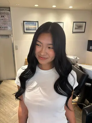 ロング カラー 透明感カラー 🧚‍♂️さえのヘアスタイル