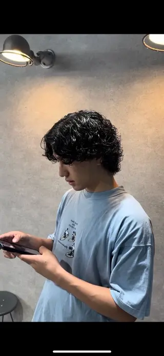 パーマ メンズ メンズパーマ全般/ 似合わせ/ジョウのヘアスタイル