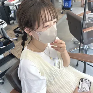 セミロング 綿貫 美雪のヘアスタイル