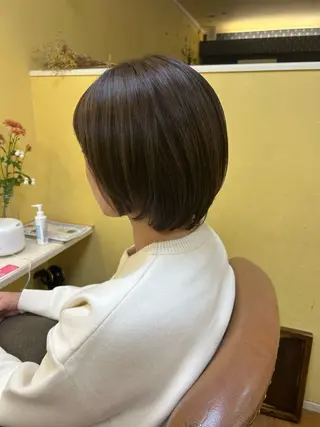 ミディアム カラー MoMO/北三条駅 🌼Yuukaのヘアスタイル