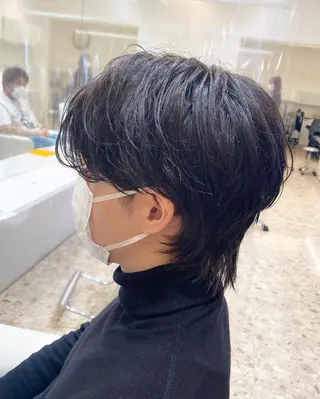 メンズ 🌿レイヤー/ブリー チ/🌿‬JINのヘアスタイル