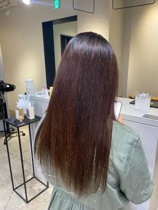 ミディアム カラー パーマ メンズパーマ💈藤田 晃志のヘアスタイル