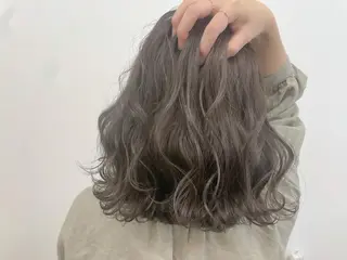 ミディアム カラー ba-boo 広島のヘアスタイル