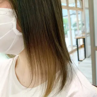 ミディアム 垢抜け 雰囲気アップ ふにゅう ののかのヘアスタイル