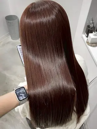 ロング カラー 髪質改善×透明感カラ ー/新宿/SHOKIのヘアスタイル