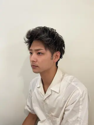 ショート メンズ 髪質改善特化 🫧松野力也のヘアスタイル