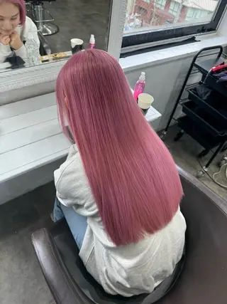 ロング カラー SALOWIN札幌大通り所属・札幌ブリーチカラー/ ダブルカラー/ドイのヘアスタイル