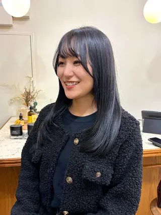 セミロング カラー ayano🫧 《CIEN》のヘアスタイル