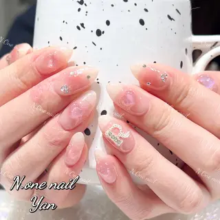 ネイル 長いだし/スカルプ/ パラシェルN.oneのネイルデザイン