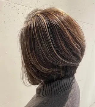 ショート フルガキ ハルカ天神美容室のヘアスタイル