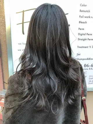 ロング カラー 髪質改善/艶髪 やまなかのヘアスタイル