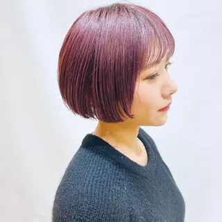 ショート カラー 大野 あさみのヘアスタイル