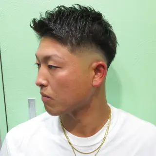 メンズ 渋谷/フェード/ 國分 翔のヘアスタイル