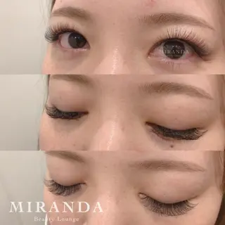 マツエク・マツパ アイブロウ MIRANDA beautyのマツエク・マツパデザイン