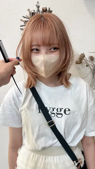 ミディアム アスナ /本日空きあり◎のヘアスタイル