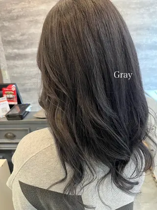 ミディアム カラー 🫟Blanco🫟 Color&Careのヘアスタイル