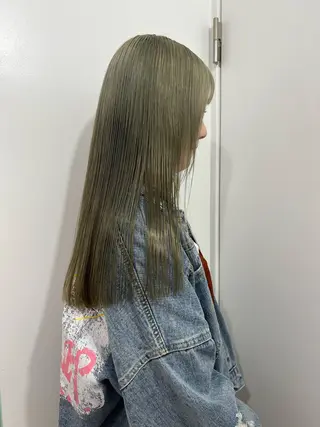 ロング 💥ウルフカット デザインあんな💥のヘアスタイル
