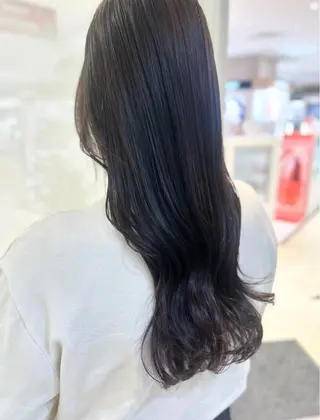 ロング カラー 縮毛矯正/髪質改善/ 艶髪ササキナツミのヘアスタイル