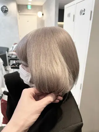 カラー SALOWIN栄 高須大貴のヘアスタイル
