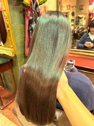 ロング 【美髪矯正 /髪質改善】RINのヘアスタイル