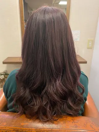 ロング カラー liL  hair サトウリョウタのヘアスタイル