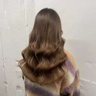 ロング カラー 🧡艶髪ちゅるん髪 🫧🧡YUKI❄️のヘアスタイル