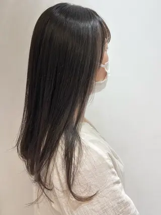 ロング カラー 🐺ウルフ/レイヤー 似合わせ‎🤍沙羅のヘアスタイル