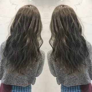 ロング カラー 重政 和樹のヘアスタイル