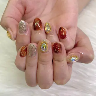 ネイル 🦋ネイルサロン ブラン🌈ゆりのネイルデザイン