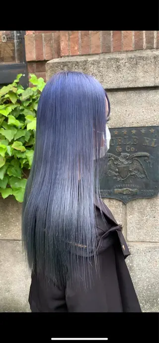 ロング カラー れい🫧 ハイトーン特化のヘアスタイル