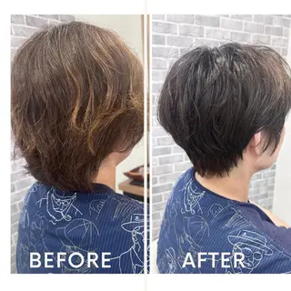 ショート Noyヨシモト ヒロトのヘアスタイル