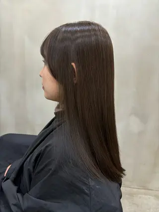 ミディアム カラー 中園康 /カラー/ブリーチのヘアスタイル