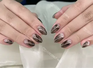 ネイル 神田 ココナッツのネイルデザイン