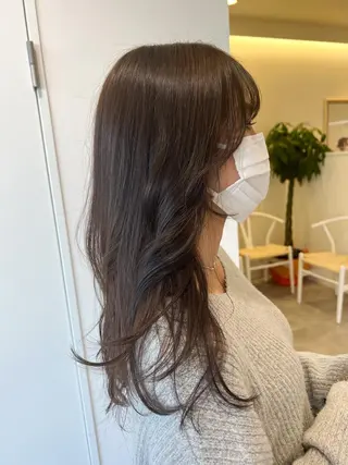 ロング カラー 韓国ヘア×髪質改善 /yoshikaのヘアスタイル