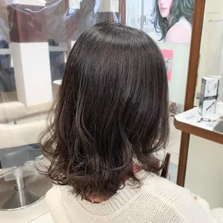 ミディアム カラー miiro 長津田 髪質改善 フジムラのヘアスタイル