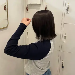 ショート canon/レイヤー /透明感カラーのヘアスタイル