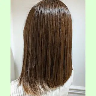 ミディアム 沢田 紗彩花のヘアスタイル