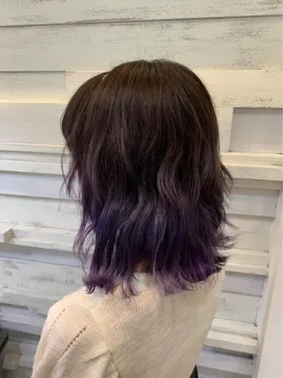 ミディアム カラー カラー特化美容師 💎EIKI💎のヘアスタイル