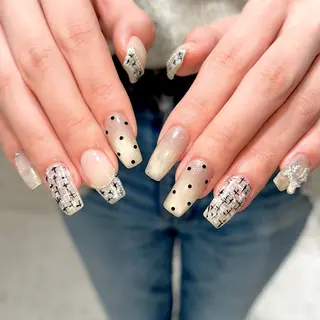 ネイル 【大垣ネイル】 ゆうか🩵のネイルデザイン