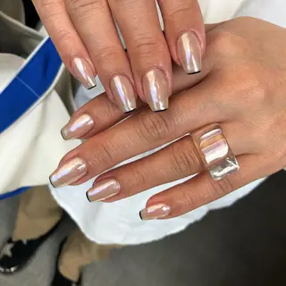 ロング カラー ヘアアレンジ キッズ ネイル マツエク・マツパ 福田 加奈のネイルデザイン