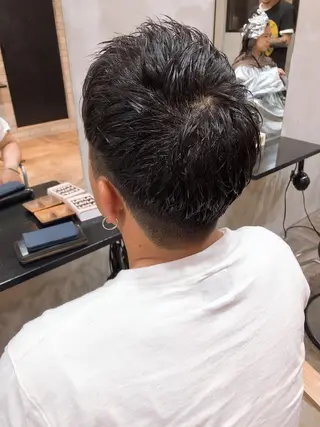 メンズ 中村 優志のヘアスタイル
