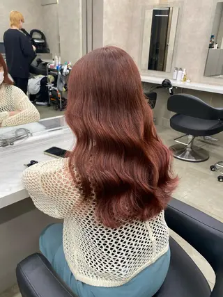 セミロング カラー ヘアアレンジ キッズ TRU Shino🦋のマツエク・マツパデザイン