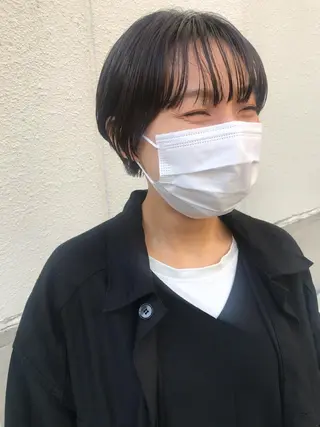 ショート さの あやねのヘアスタイル