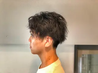 ショート メンズ 美髪矯正 Rioのヘアスタイル