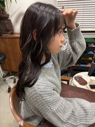 ロング カラー くすみカラー/ ora🪡🤎のヘアスタイル