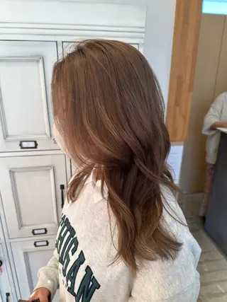ロング 坂庭 美夢のヘアスタイル